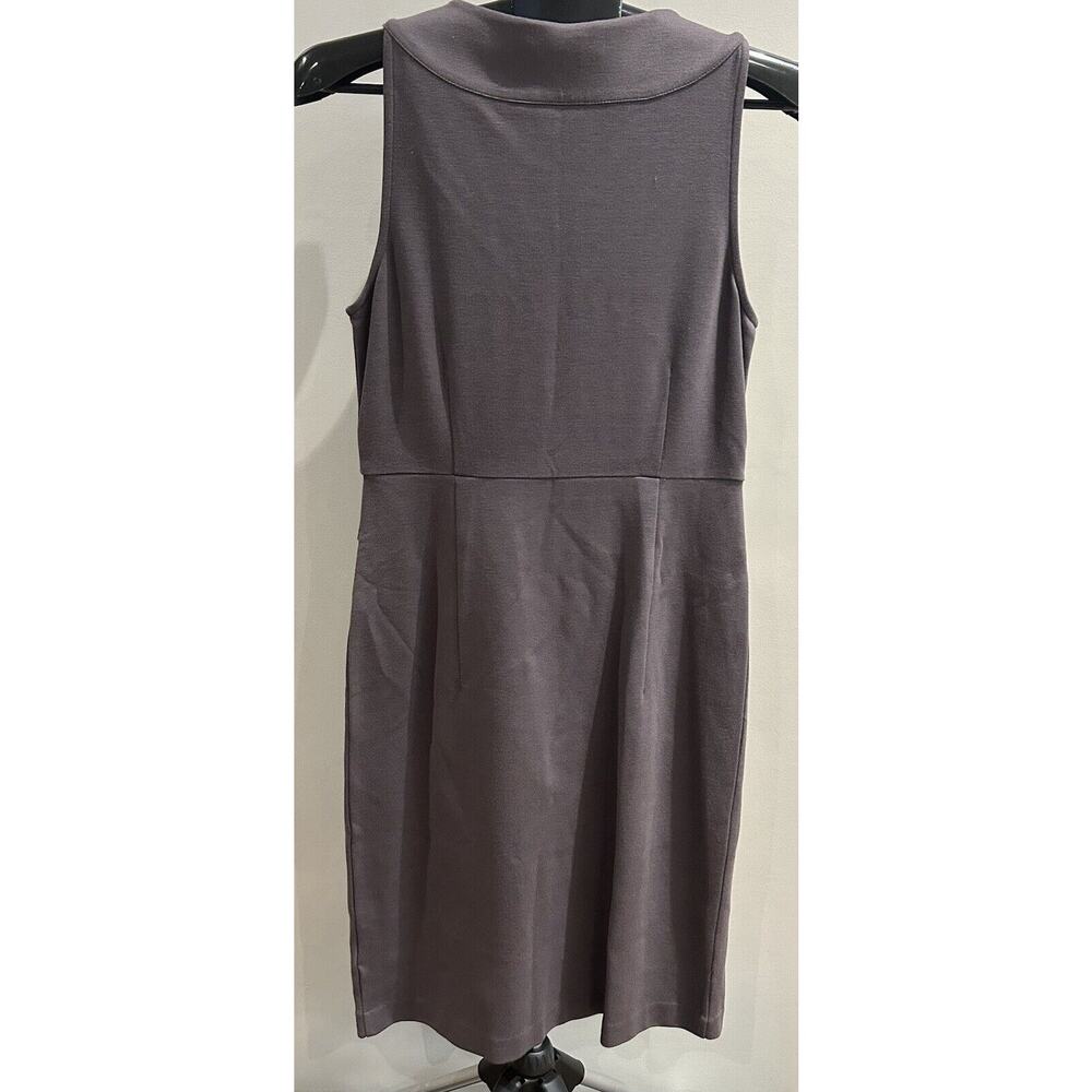 Boden Jeweled Neck Shift Sleeveless Dress Purple Women's Size 6R - Picture 2 of 4